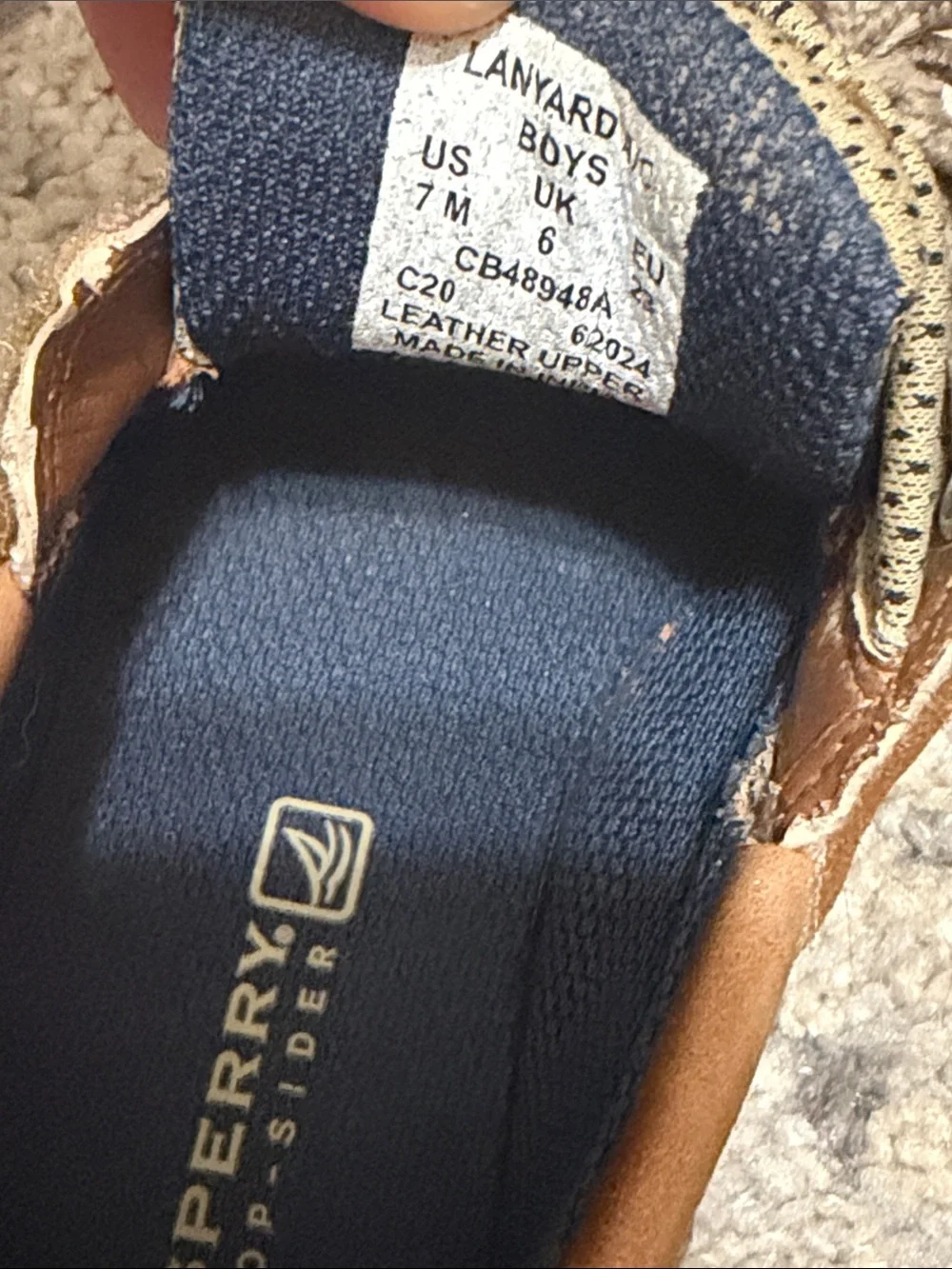 Toddler Sperry top-sider shoes
